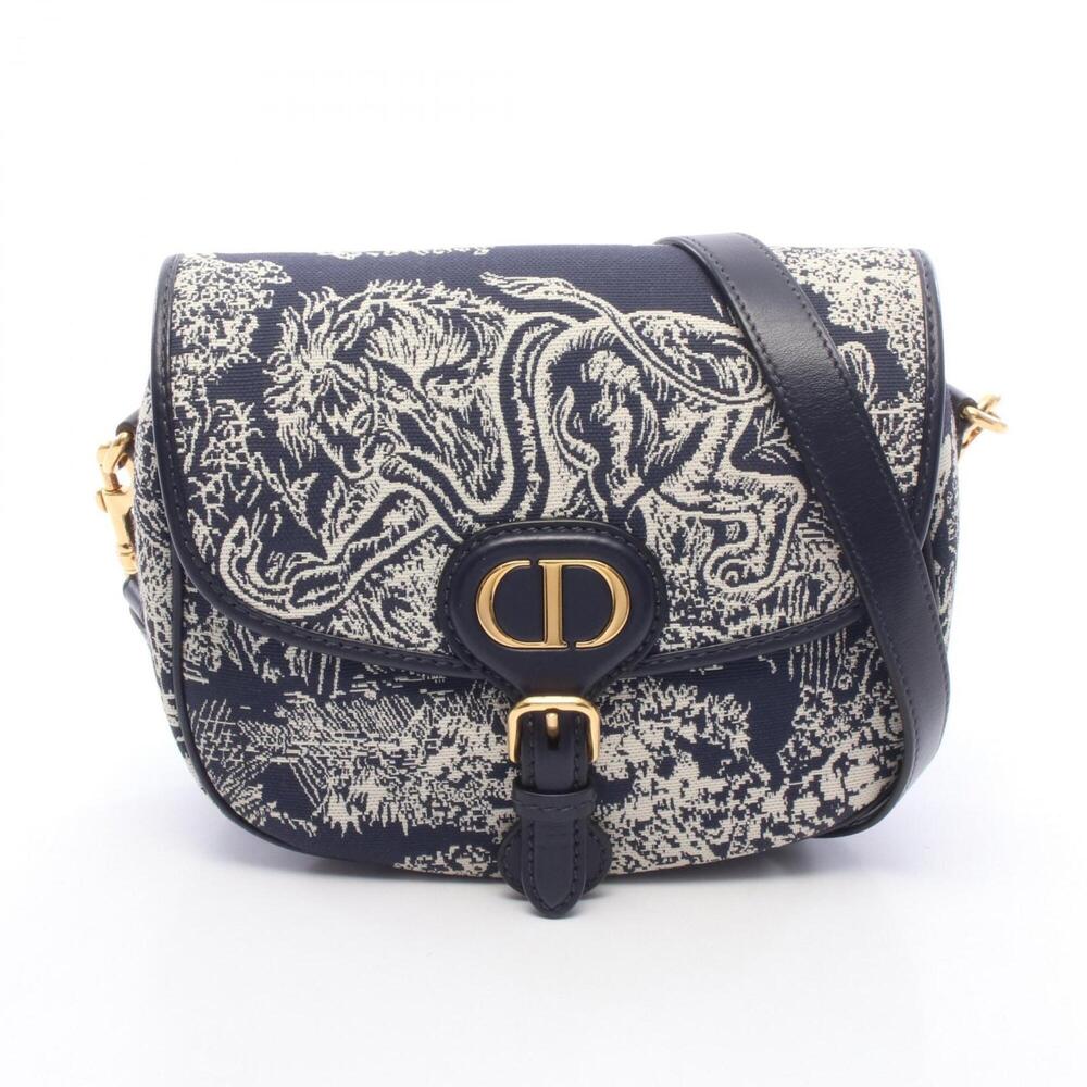 Christian Dior Dior Bobby Medium Toile de Jouy Shoulder Bag/Handbag, Canvas a...